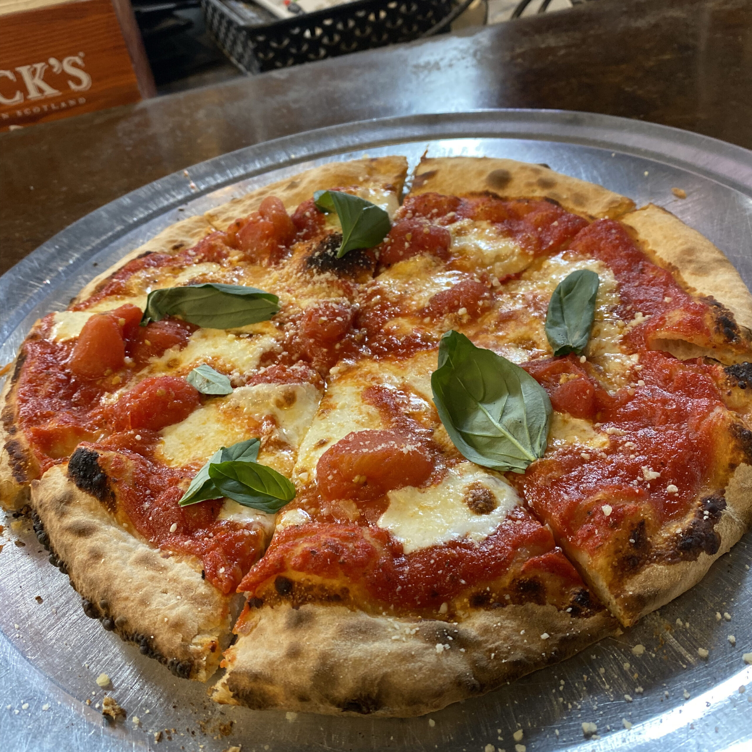 6 best things we ate in Birmingham in August 2 Margherita pizza - best food in Birmingham