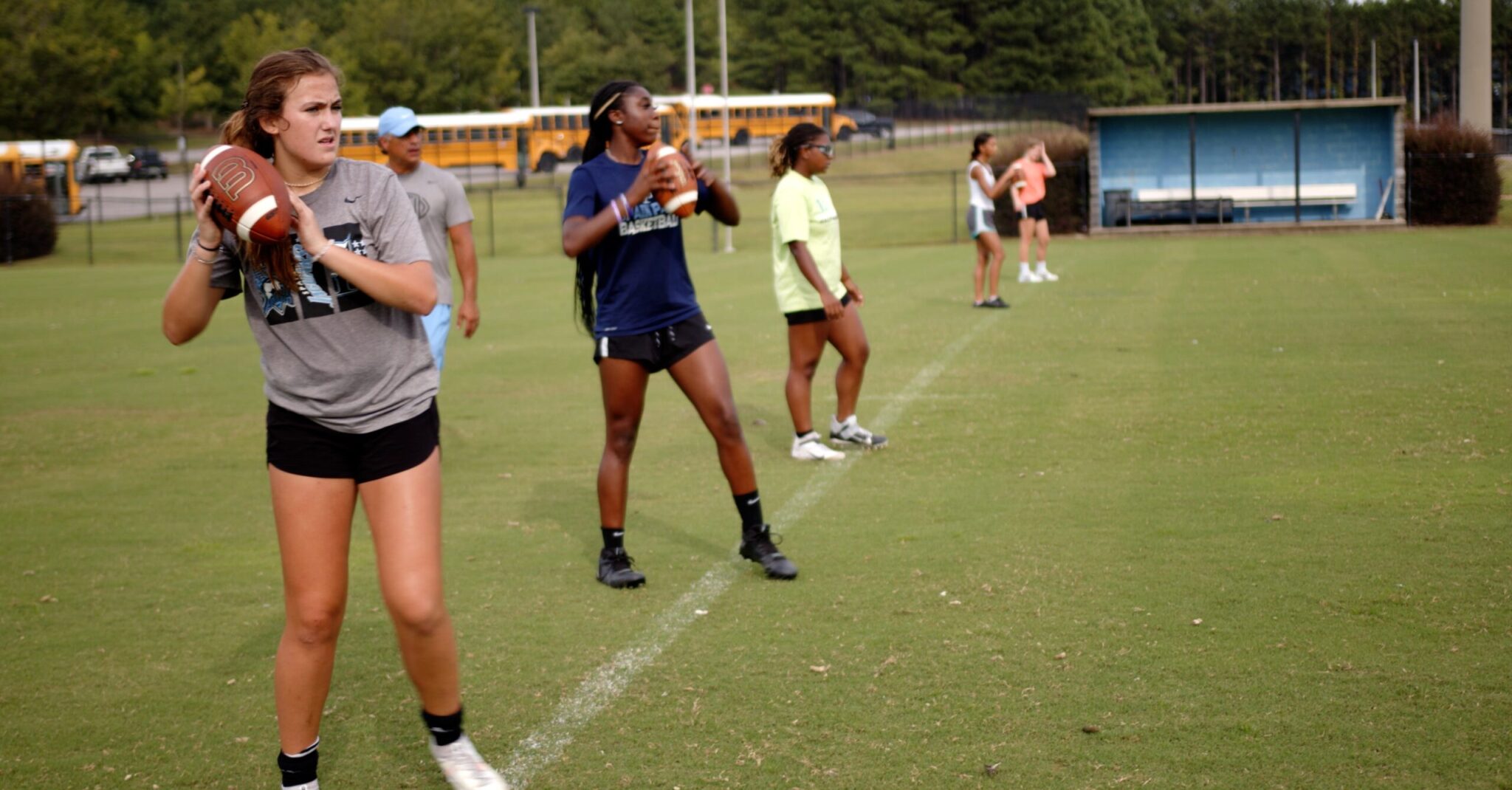 Oak Mountain, Spain Park kick off inaugural girls flag football - Shelby  County Reporter