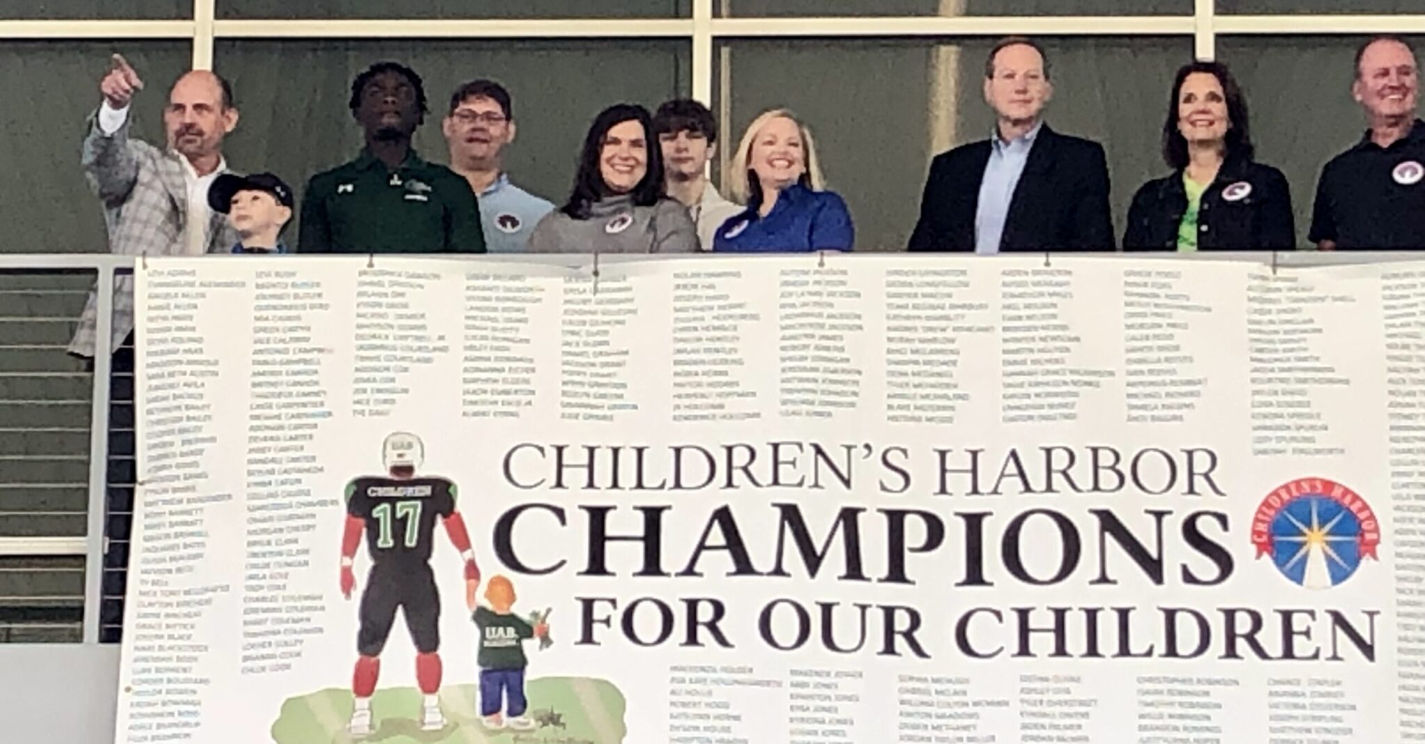 Football’s best homecoming tradition: UAB wearing names of Children’s Harbor kids on their jerseys