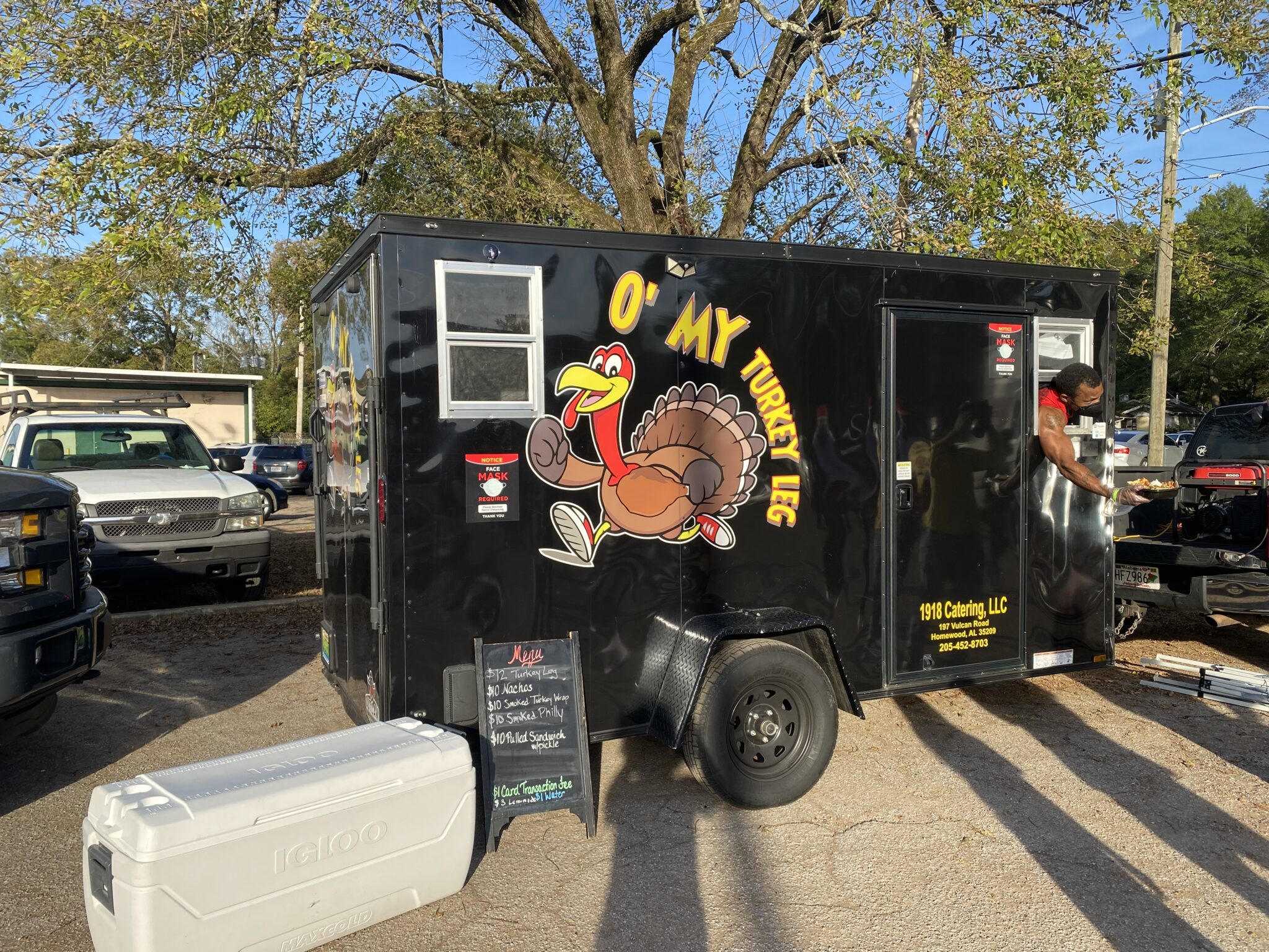 Catch these 10 Black-owned food trucks in East Lake on Wednesdays 4 o' my turkey leg truck