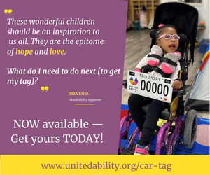 United Ability Car Tag