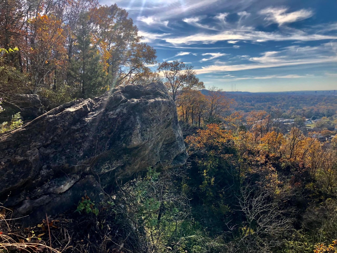 View at Ruffner Mountain