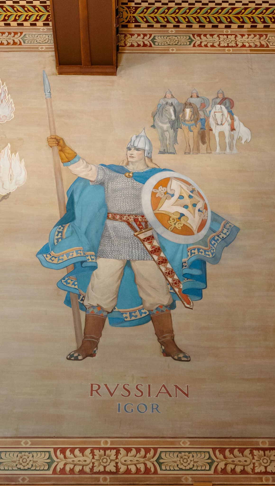 Ezra Winter Mural at Linn-Henley Research Library