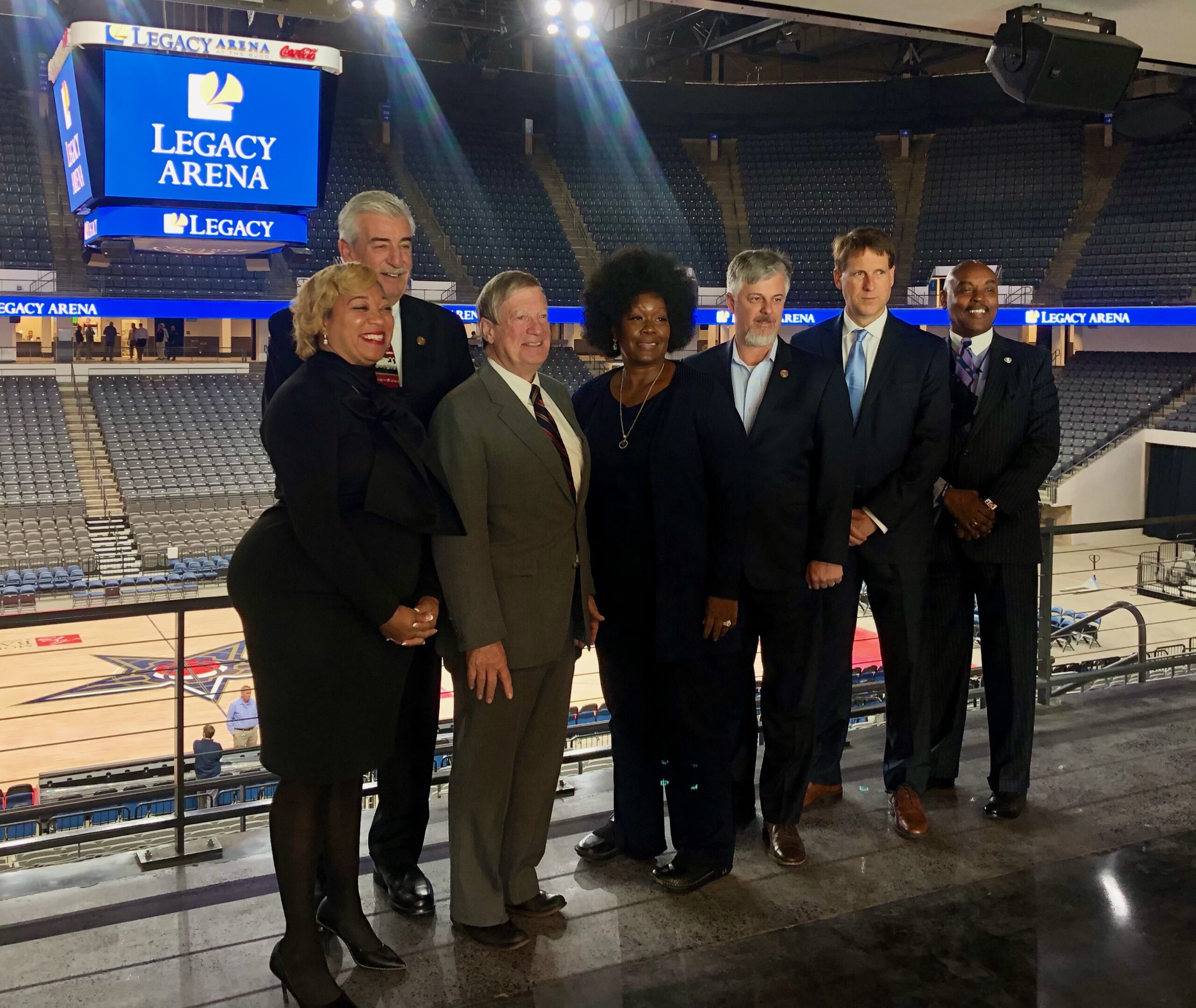 Jefferson County Commissioners at Legacy Arena