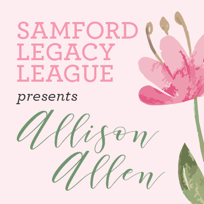 2021 22 LL Scholarship Luncheon Allison Allen Calendar Art PRESS Samford Legacy League's annual Scholarship Luncheon