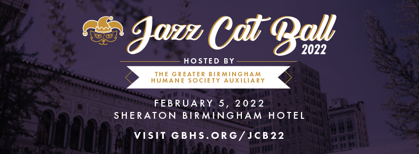 COVER FB TWITTER JCB 22 FB 11th Annual Jazz Cat Ball hosted by the Greater Birmingham Humane Society and presented by John 3:16