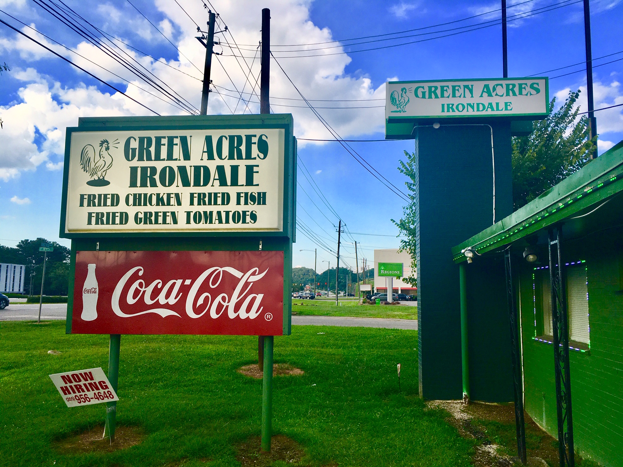 Green Acres Cafe, where locals eat in Birmingham