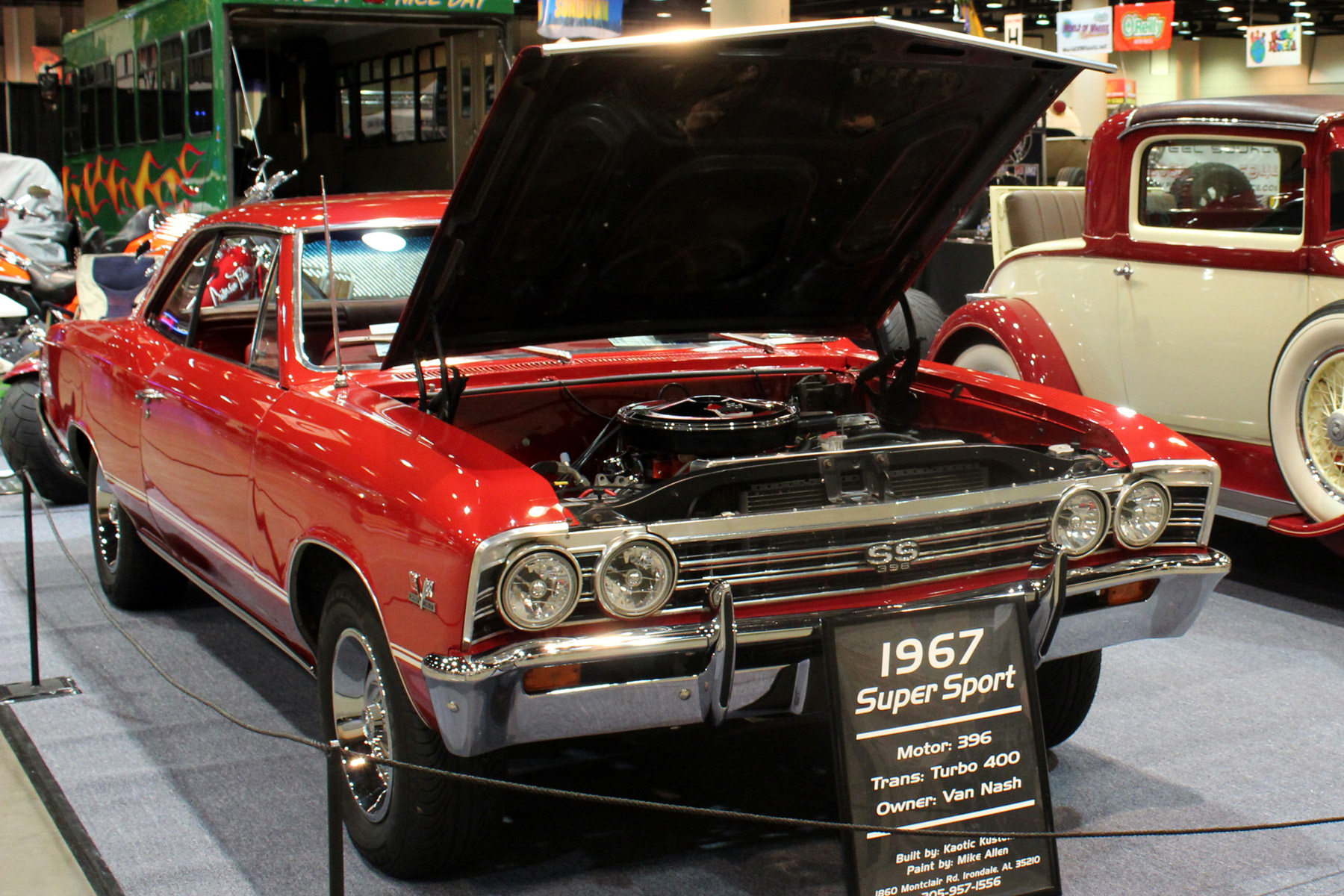 Van Nash 1967 Chevy Chevelle 1 15 February events in Birmingham including Kami-Con—plan now