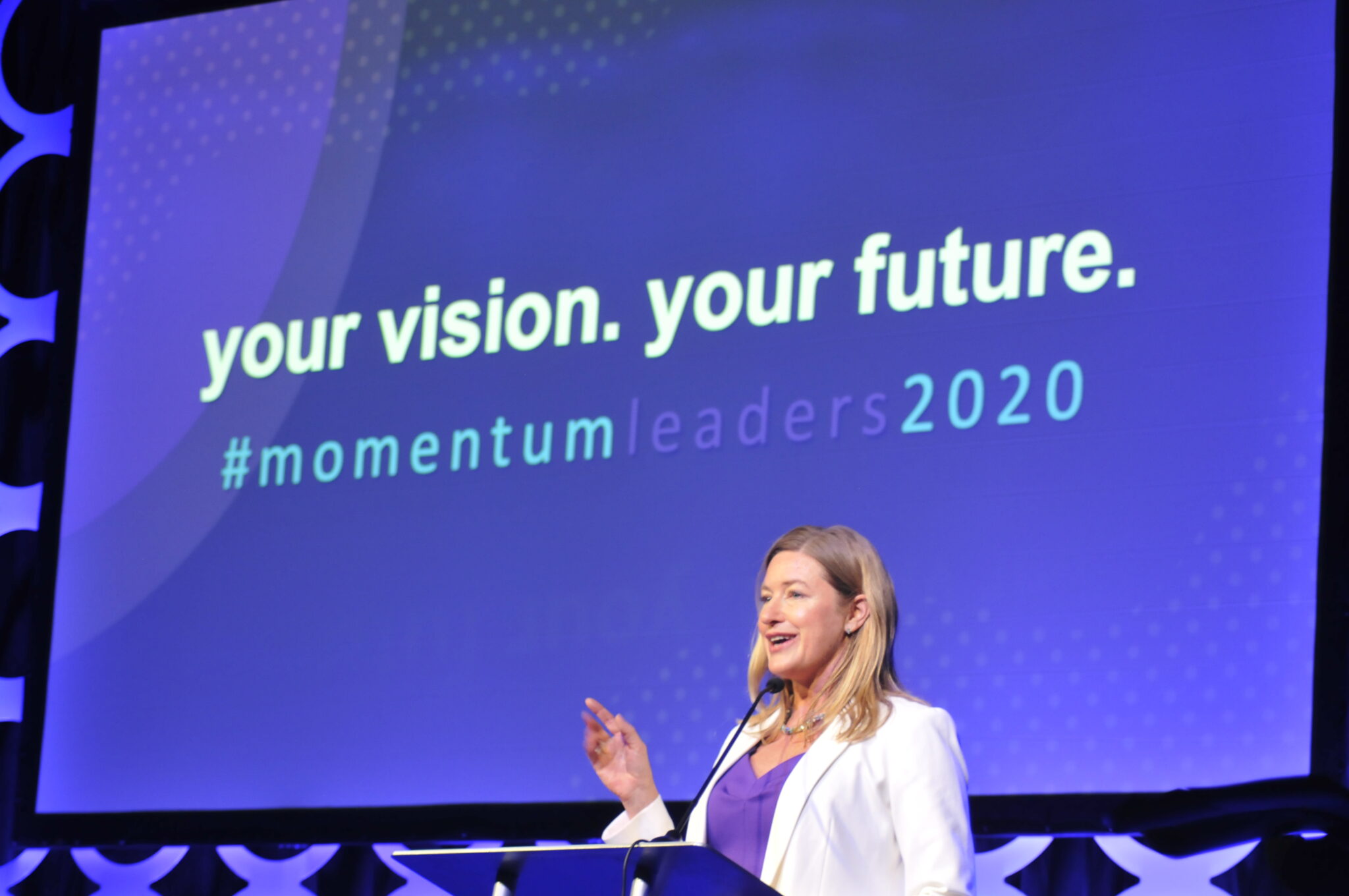 April Benetollo at Momentum Conference in 2020