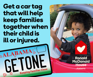 Ronald McDonald House Car Tag