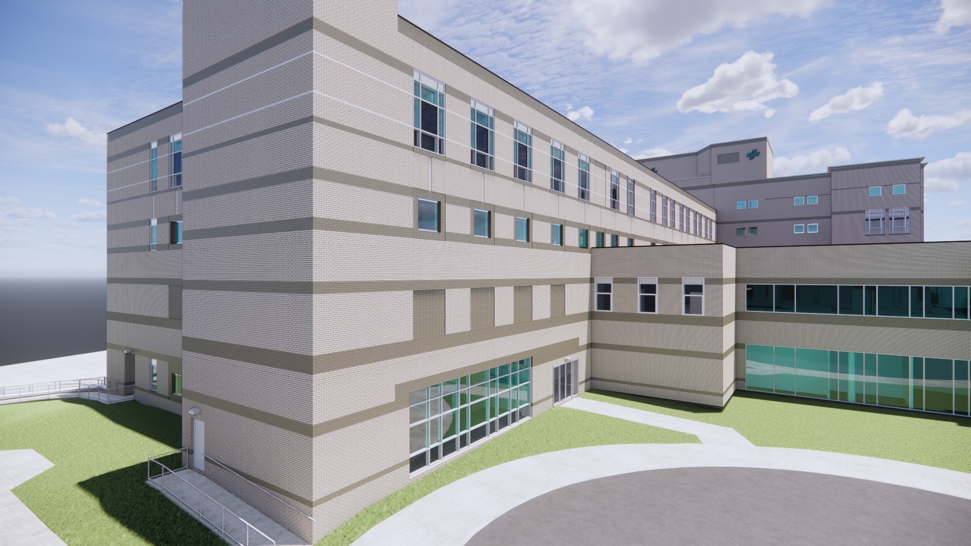Construction Cullman Regional Completed Project 30 Bed Expansion Rendering