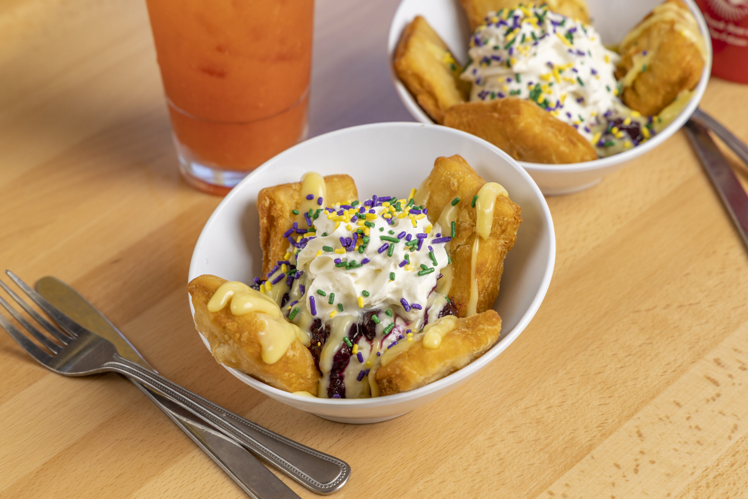 Spring brunch specials are available NOW at Ruby Sunshine—peek the menu 4 beignets