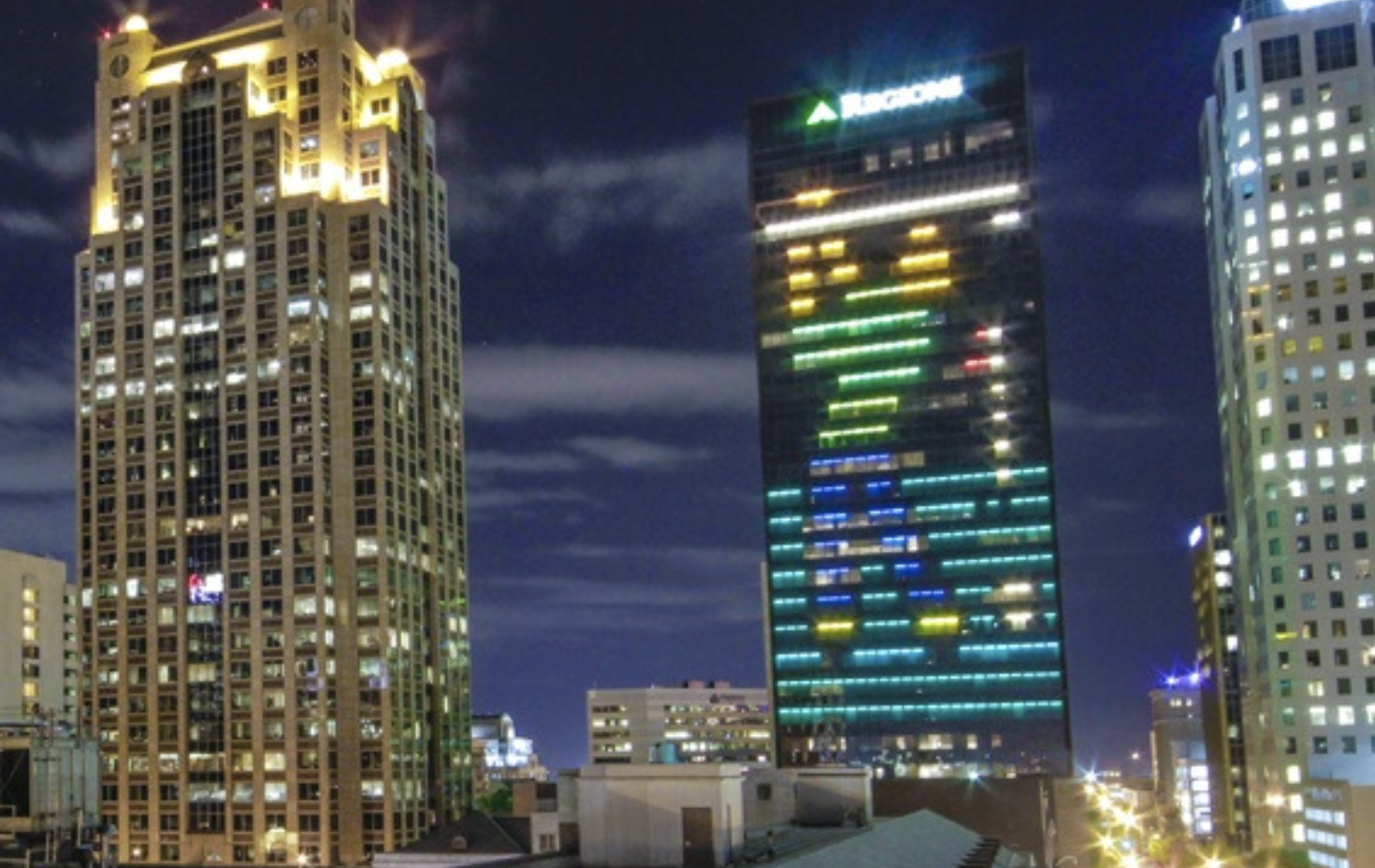 NEW: Regions Center lights up to celebrate annual Regions Tradition Golf Tournament