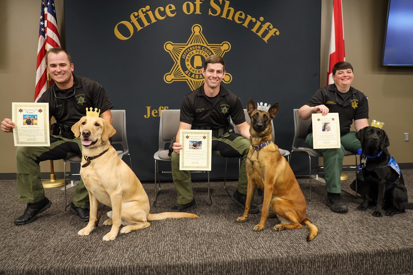 Jefferson County Sheriff’s Office K-9 Unit Graduation, The First Ever ...