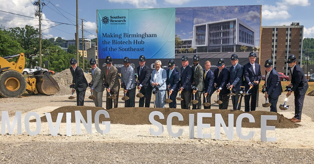 Southern Research breaks ground on new M flagship biotech center Southern Research breaks ground on new M flagship biotech center