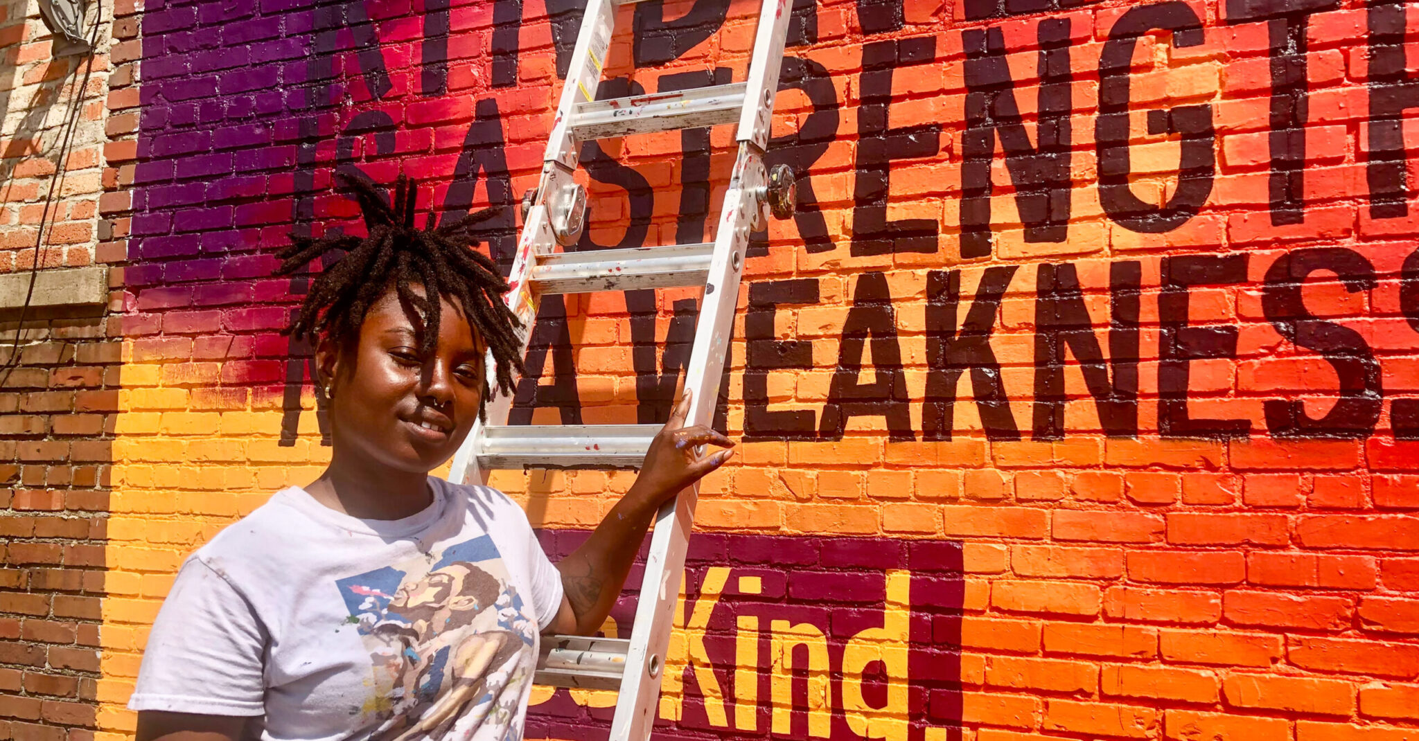 New mural within the Birmingham Civil Rights District celebrates kindness