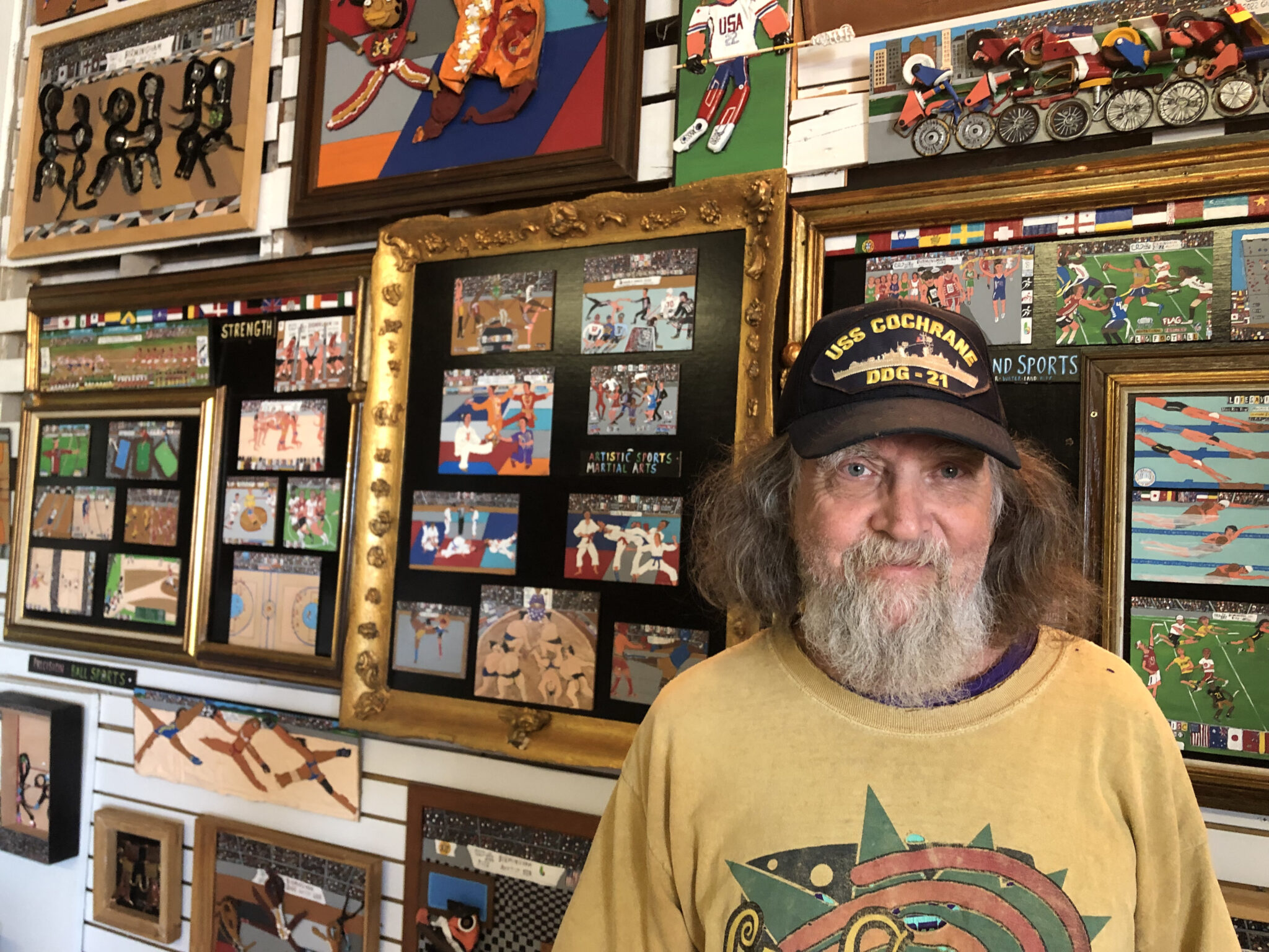Meet Craig Legg, who created unique art pieces celebrating The World Games 2022 [PHOTOS]