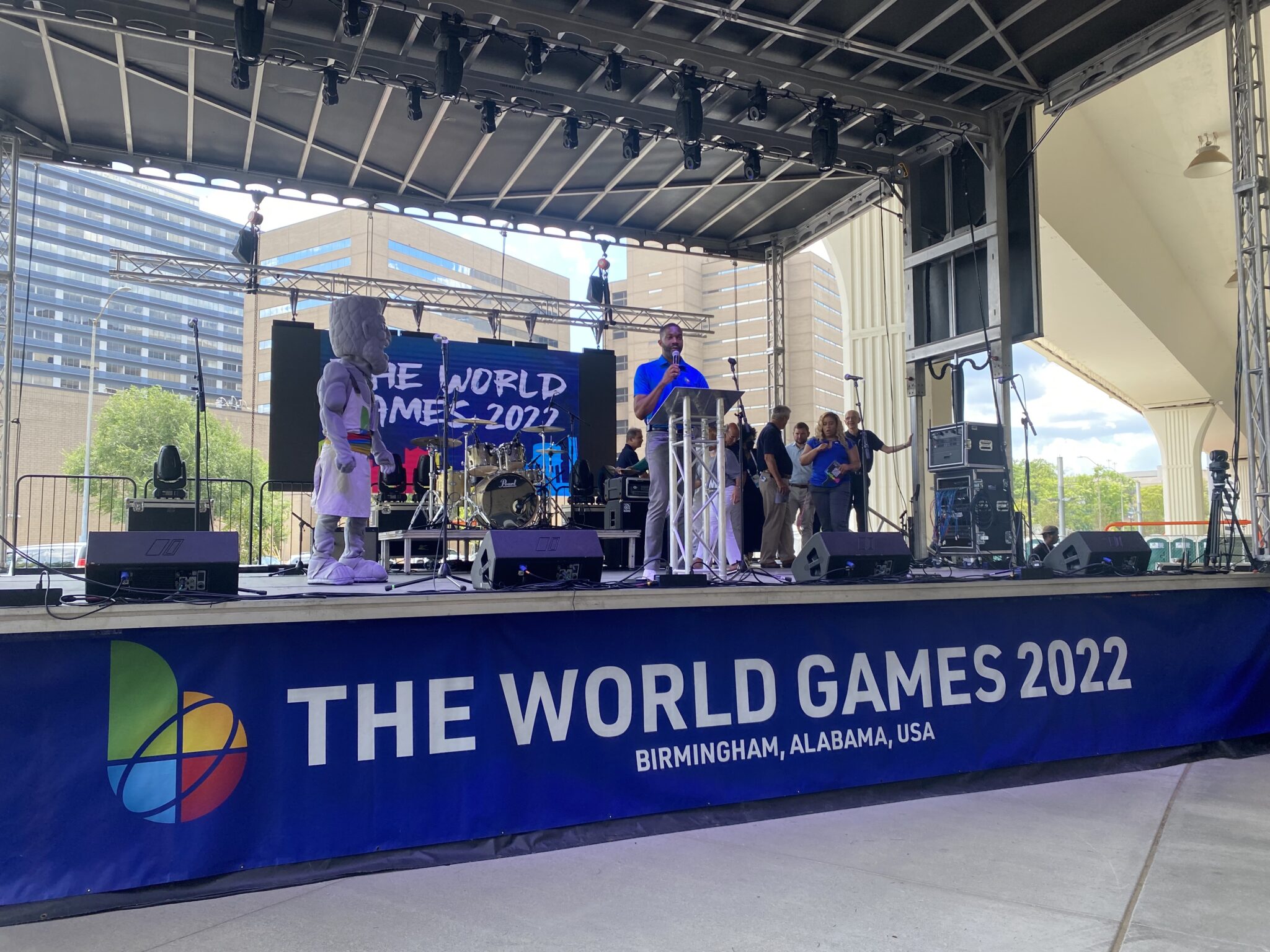 woodfin The World Games 2022 kicks off at the Regions Plaza