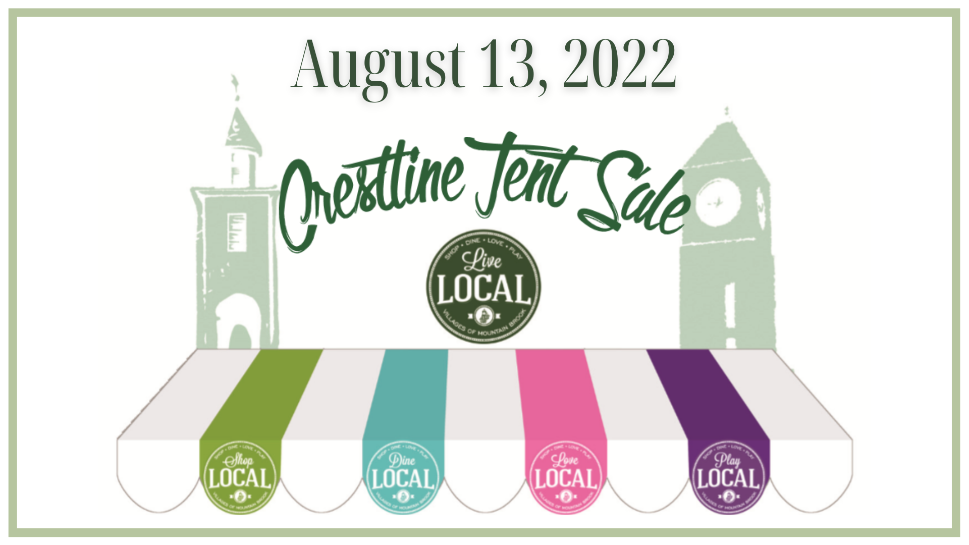 2022 Crestline Tent Sale Crestline Tent Sale