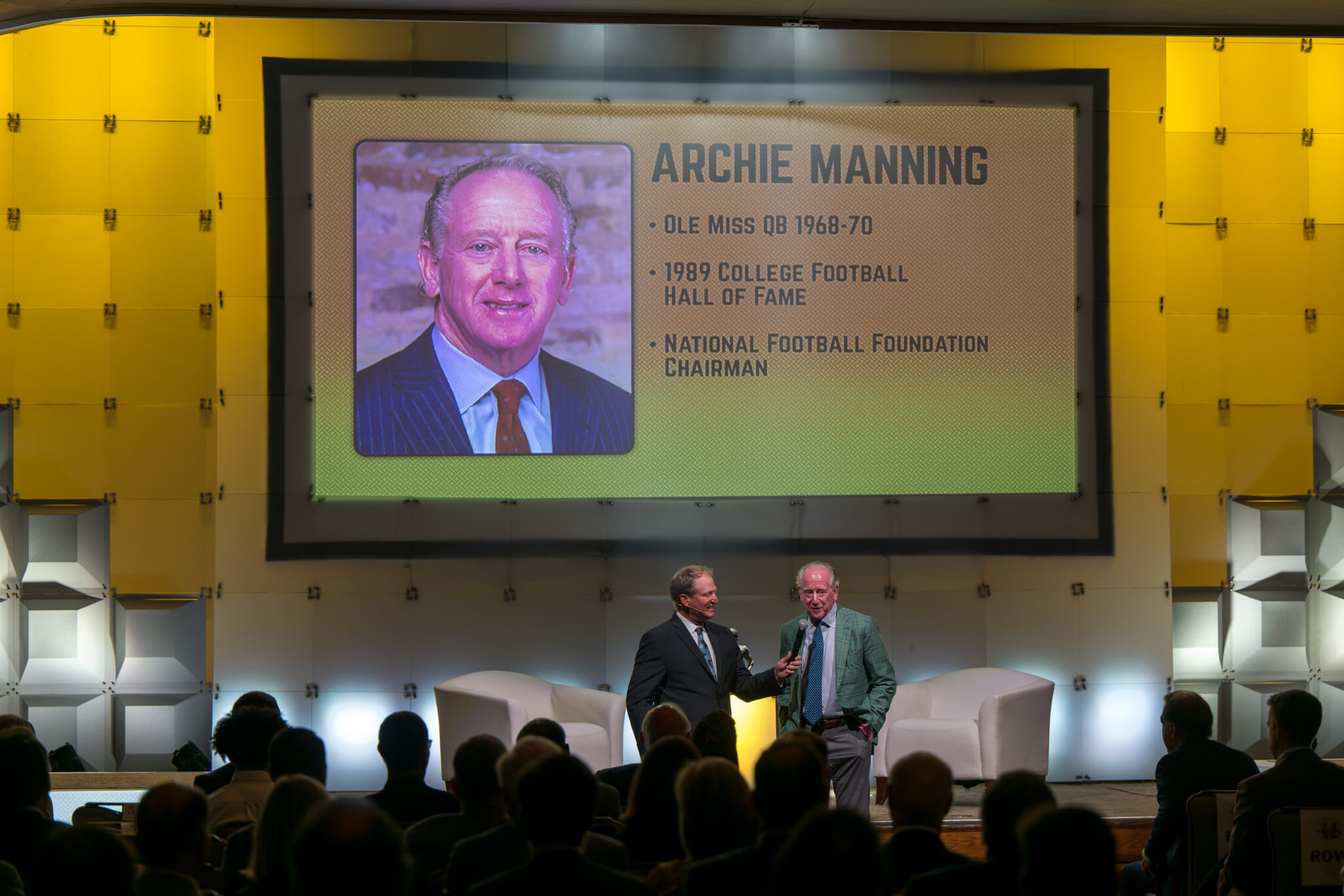 Archie Manning at the Saban Legacy Awards 
