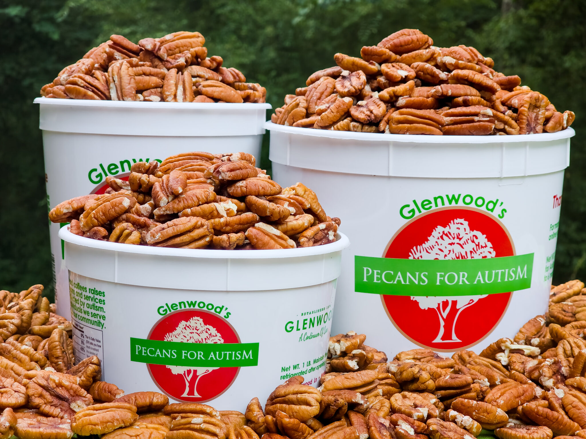 Order specialty pecans, coffees + more this holiday season during Glenwood’s Pecans for Autism sale—Nov. 1-Dec. 31 Order specialty pecans, coffees + more this holiday season during Glenwood’s Pecans for Autism sale—Nov. 1-Dec. 31