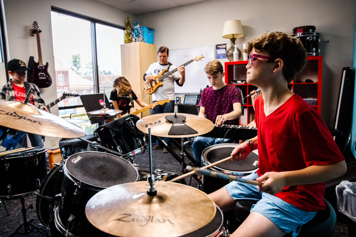 Why this student + teacher duo love music lessons at Mason Music