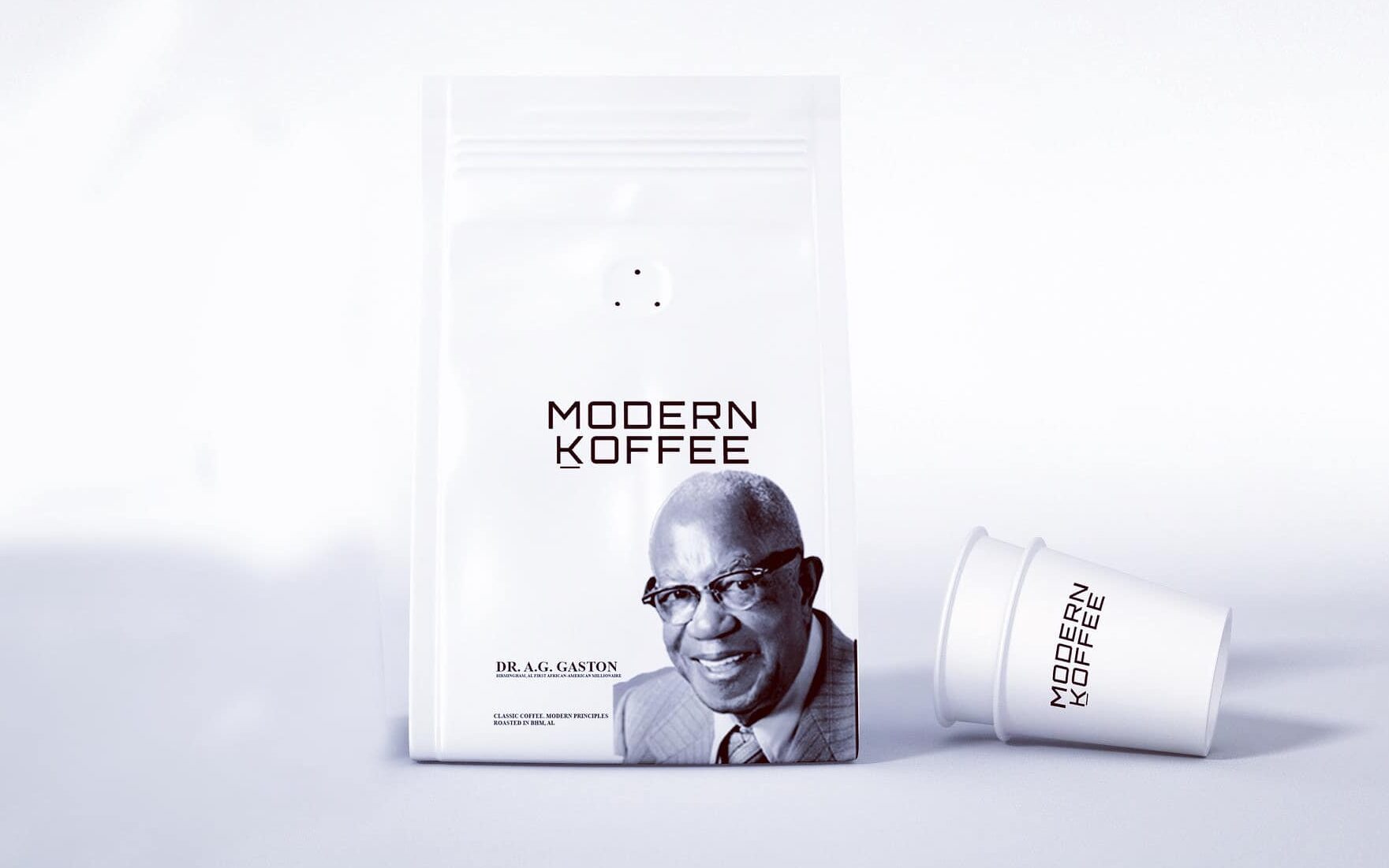 NEW: The Modern House Coffee Shop honoring A.G. Gaston with limited edition blend NEW: The Modern House Coffee Shop honoring A.G. Gaston with limited edition blend