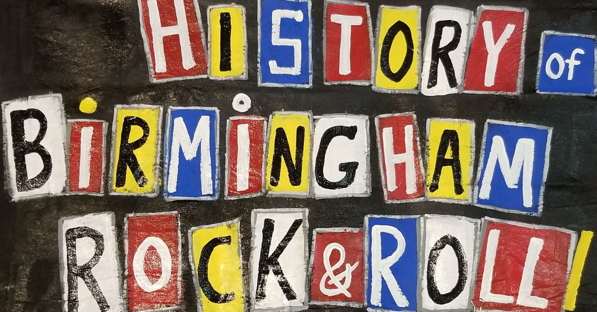 “History of Birmingham Rock & Roll” art exhibit featuring 300+ paintings opening January 28