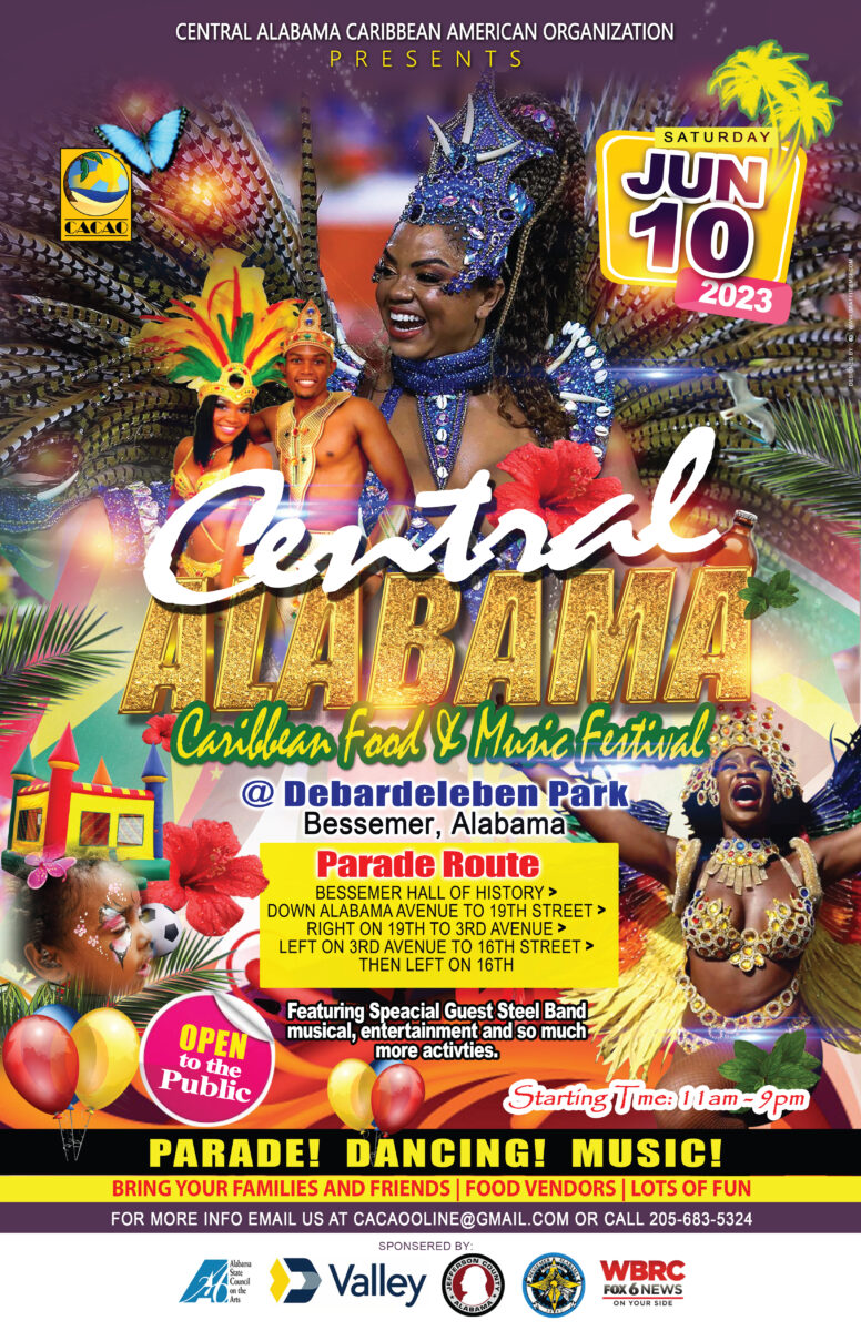 CACAO Official Flyer Annual Caribbean Food and Music Festival