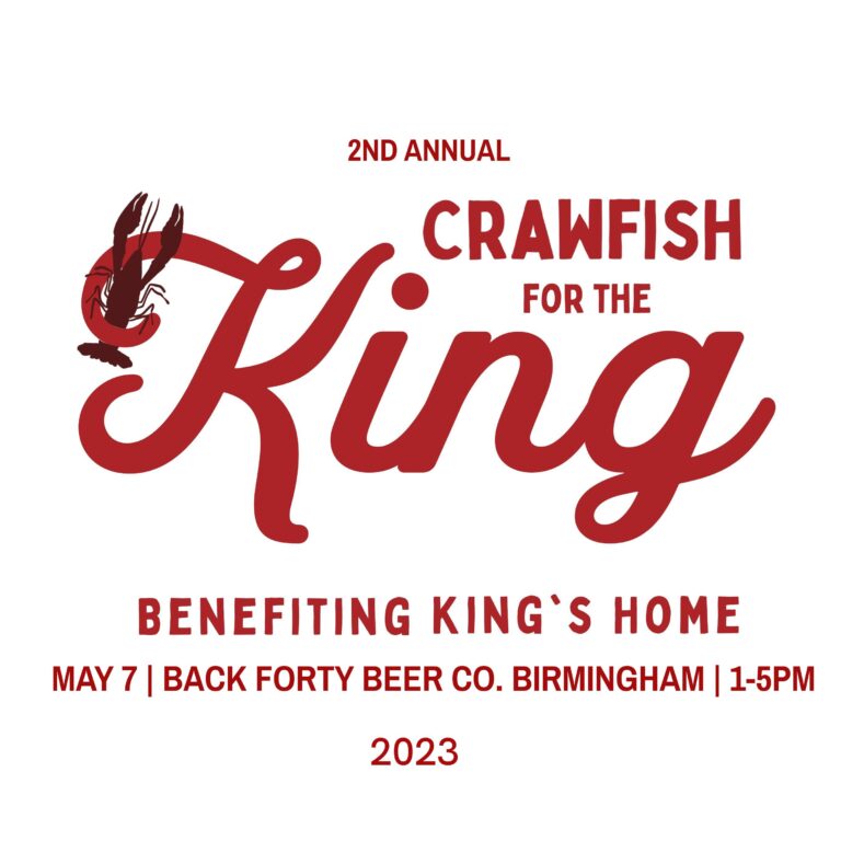 Crawfish For The King graphic w date Crawfish for the King Benefiting King's Home