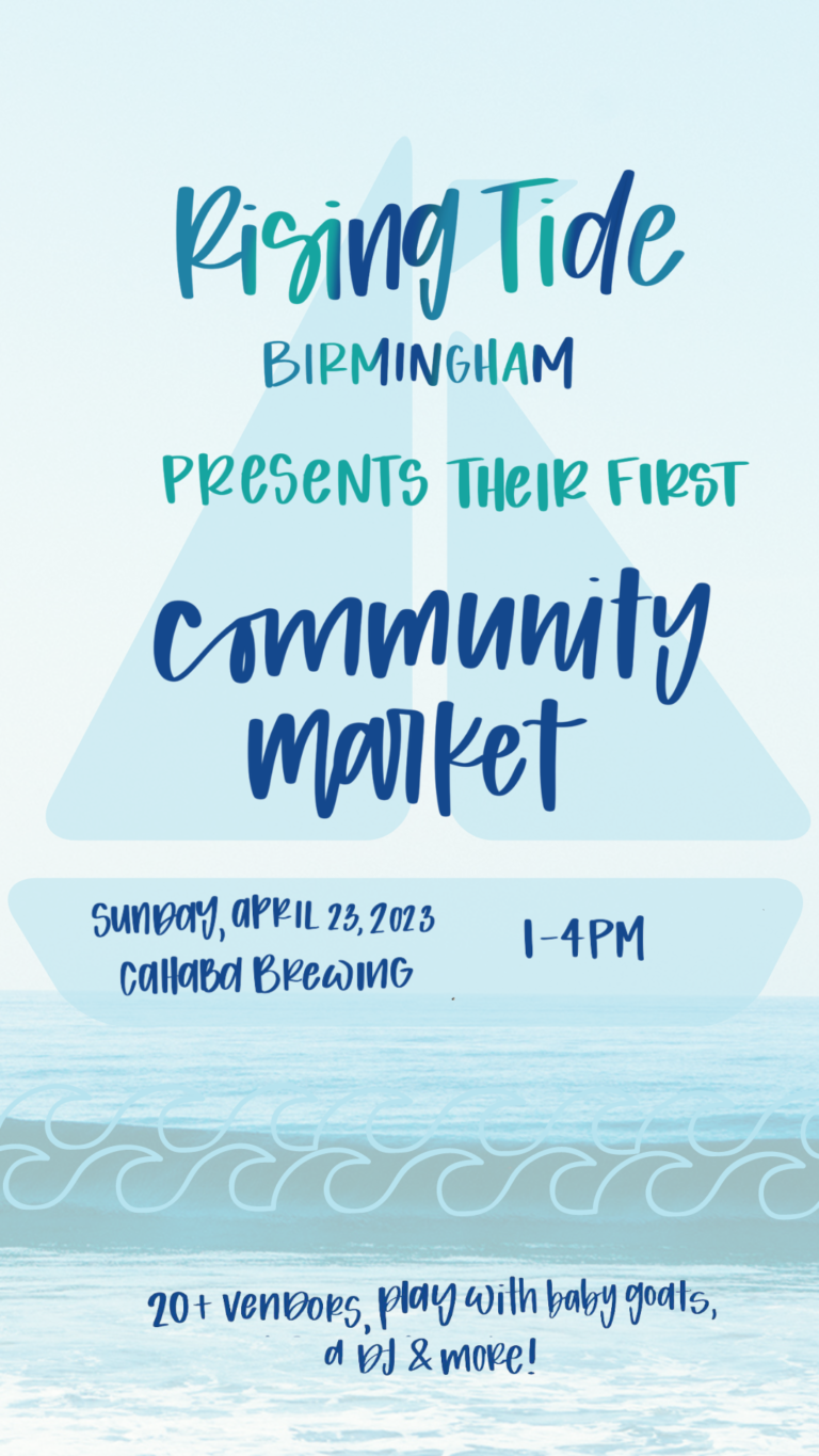 RT BHM Community Market Instagram Story Rising Tide BHM Community Market