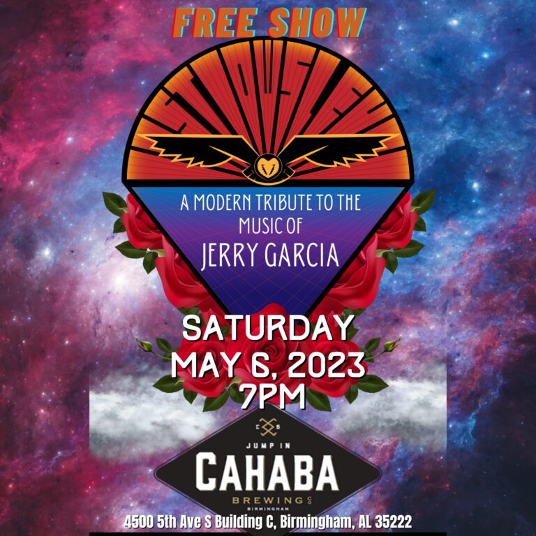 Cahaba Brewing Poster FREE Show: A Modern Tribute to the Music of Jerry Garcia