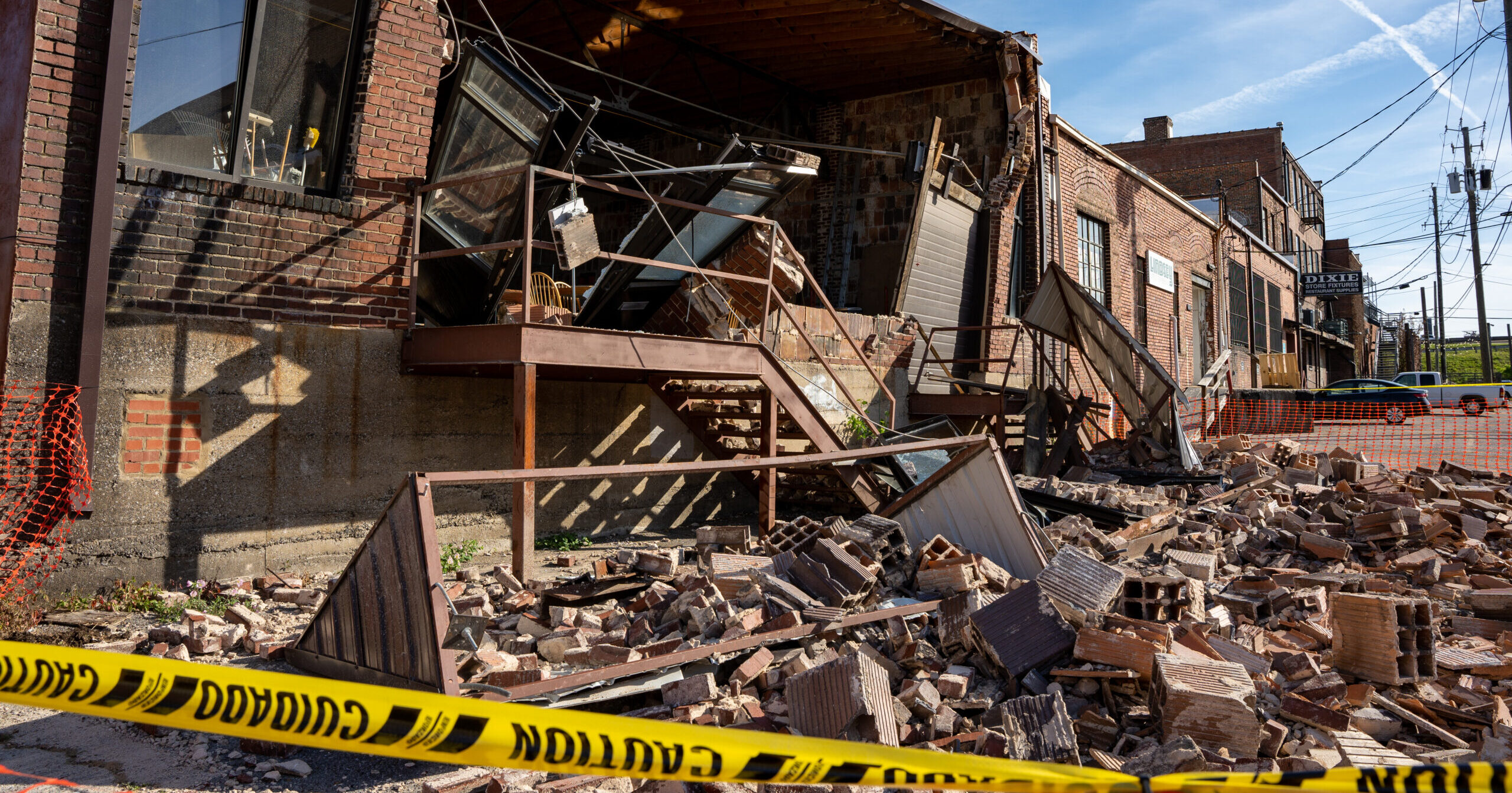 Building collapses on 1st Ave. North and Morris Ave. in Downtown Birmingham [PHOTOS]