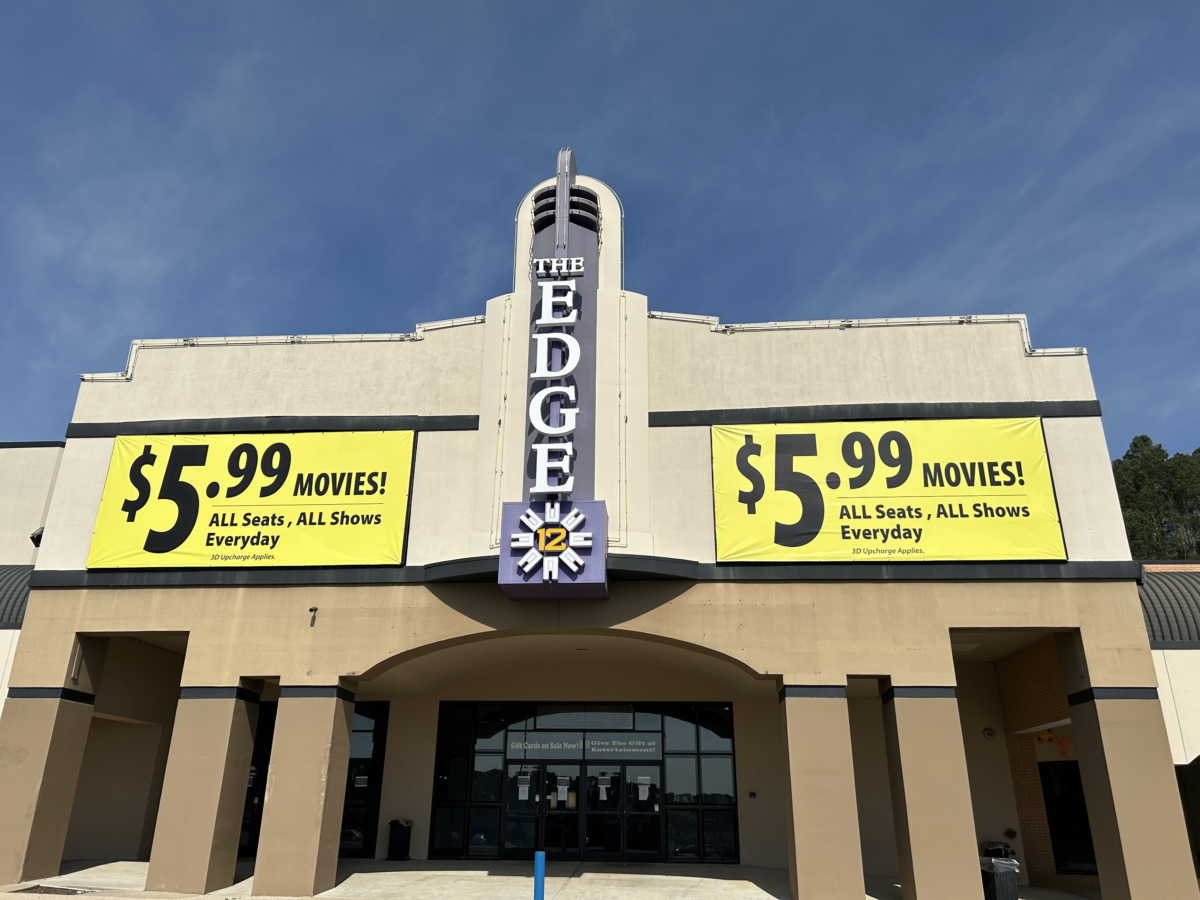 The Edge 12, one of Birmingham’s first dine-in theaters, closed April 2nd The Edge 12, one of Birmingham’s first dine-in theaters, closed April 2nd