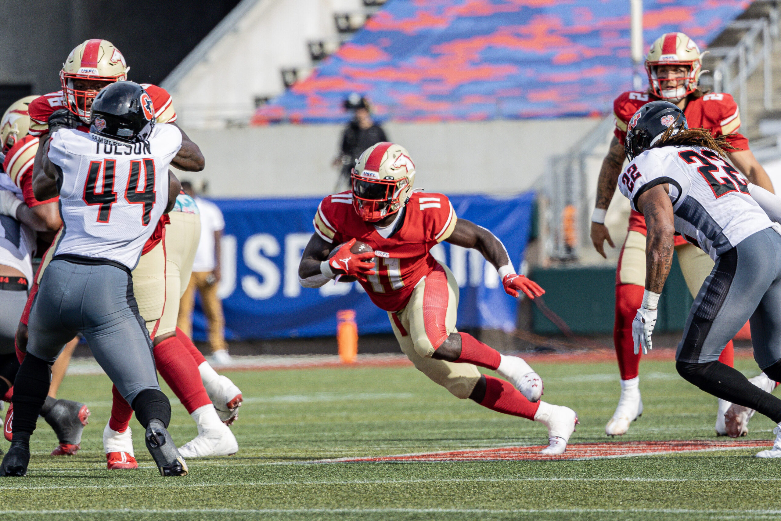 Two USFL teams to play home games at Canton's Tom Benson Hall of Fame  Stadium for 2023 season 