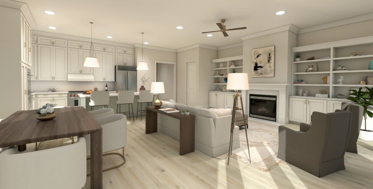 Brownstone Interior Rendering COMING SOON: Maiden Heights will bring NYC to Birmingham with these luxury homes in Highland Park