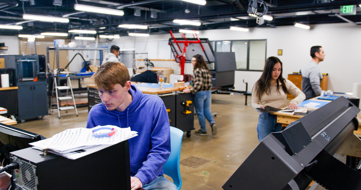 Take a tour of The Generator—Alabama's most unique maker space 3 Students working in the maker space