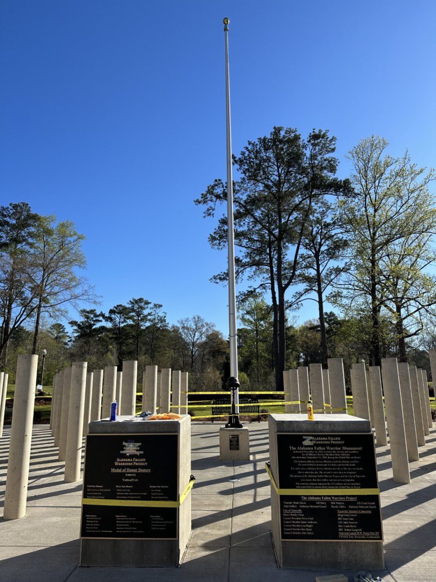 memroia Alabama Fallen Warriors monument unveiled in Trussville