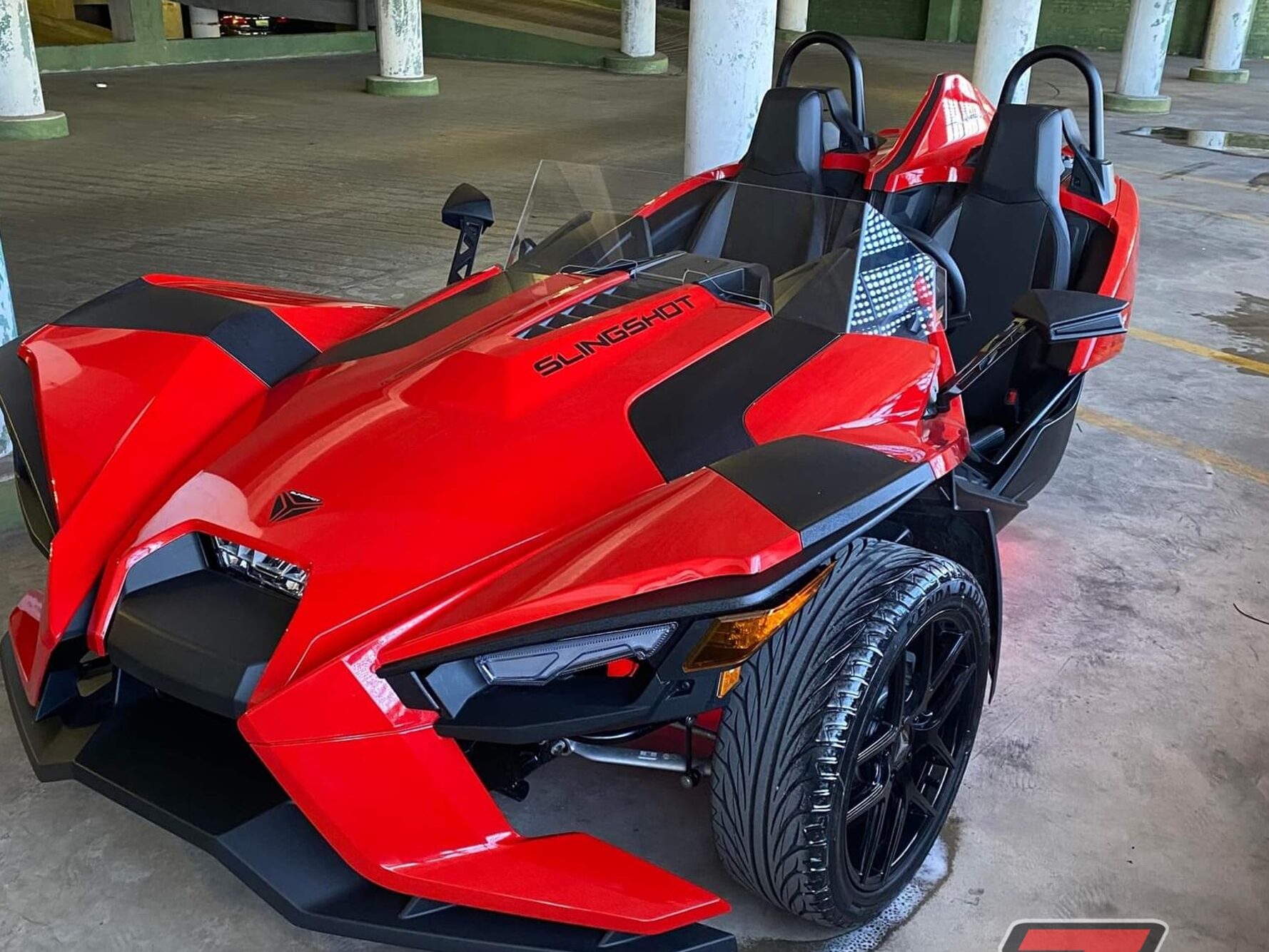 slinshot edited Ever wanted to drive a Slingshot? Now's your chance