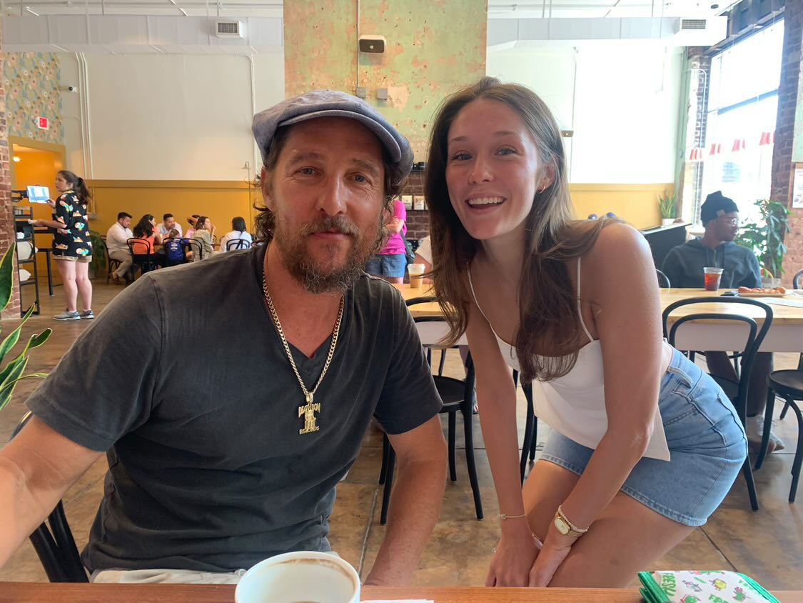 NEW SIGHTING: Matthew McConaughey in nearby Walker County NEW SIGHTING: Matthew McConaughey in nearby Walker County