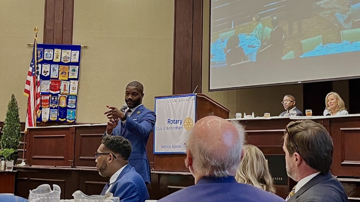 5 key takeaways from Mayor Woodfin’s speech at the Rotary Club of Birmingham 5 key takeaways from Mayor Woodfin’s speech at the Rotary Club of Birmingham