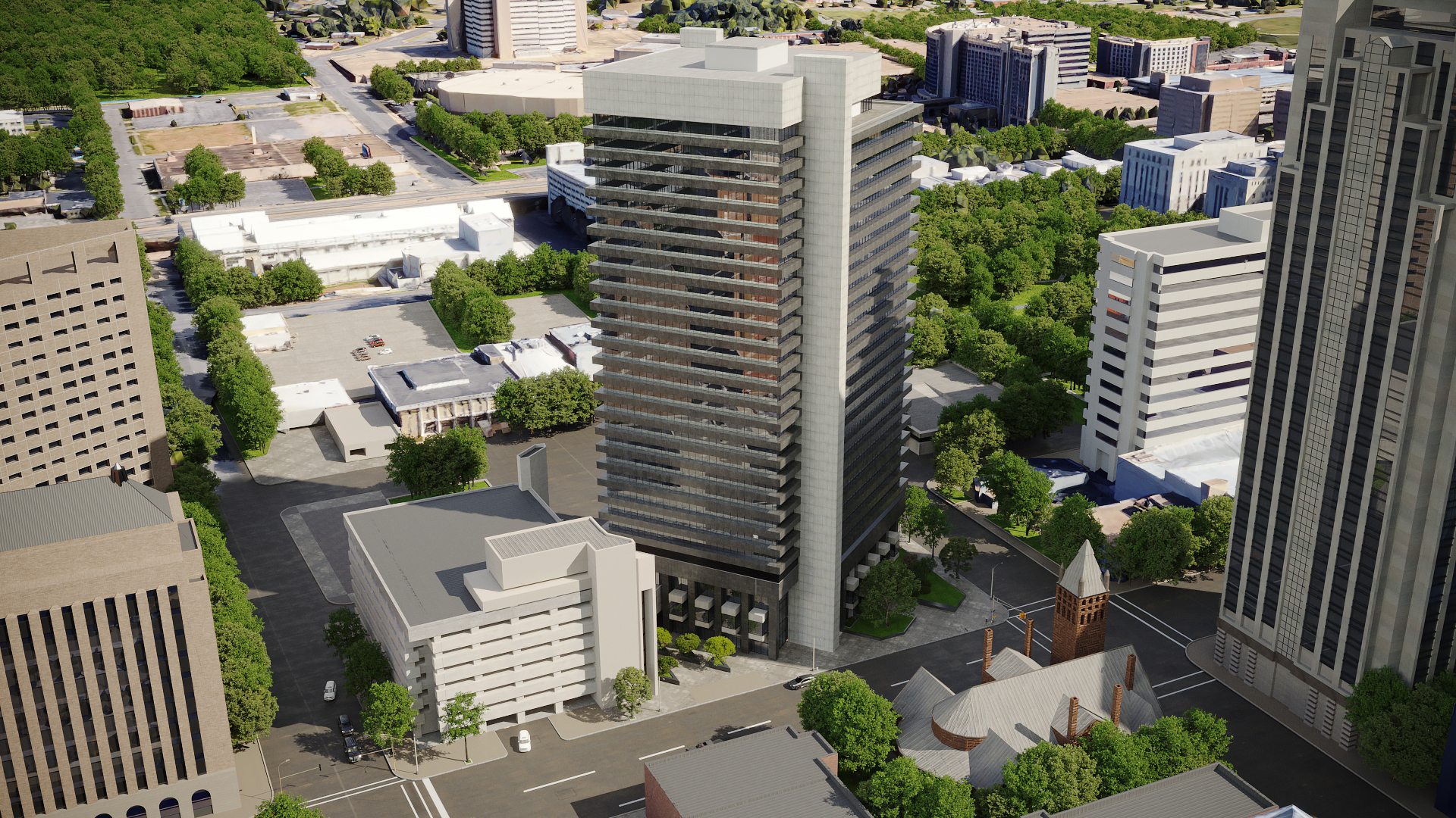 The 600 luxury apartments are now available in Birmingham’s former AT&T City Center The 600 luxury apartments are now available in Birmingham’s former AT&T City Center