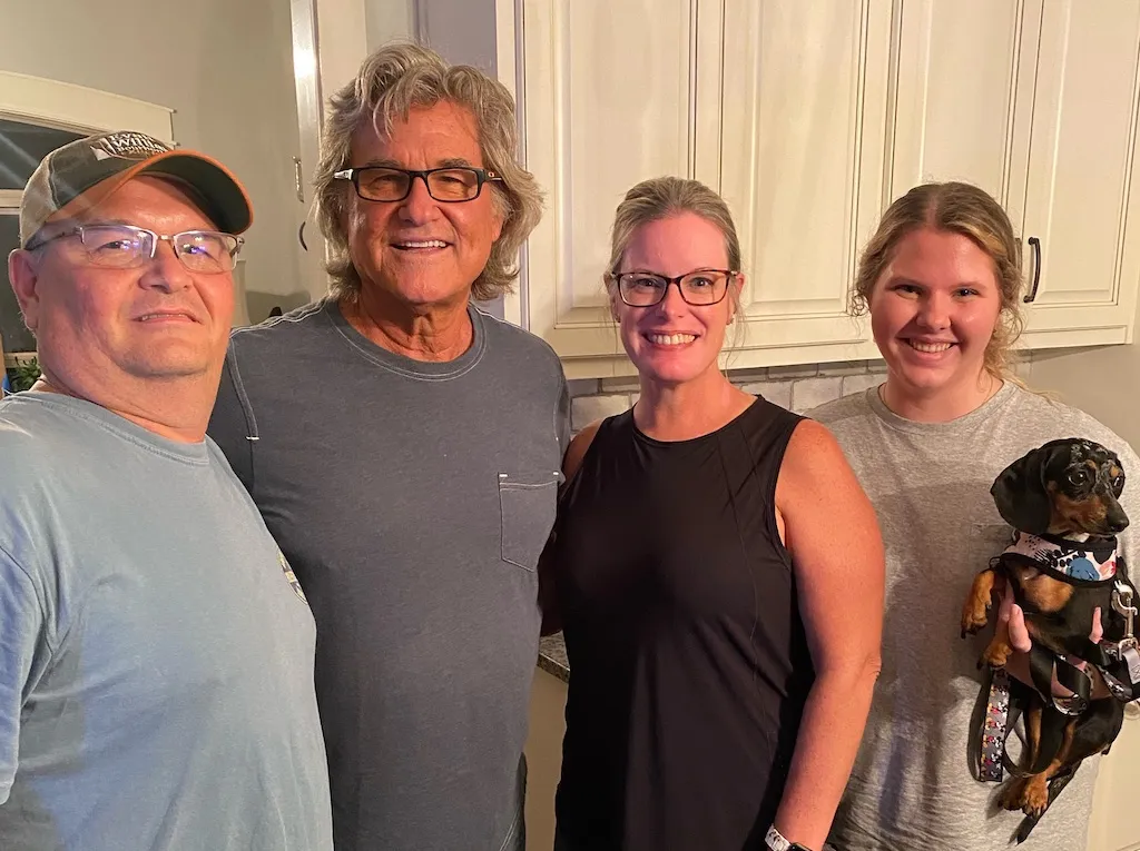 Actor Kurt Russell films scenes in local Calera home for The Rivals of Amziah King movie Actor Kurt Russell films scenes in local Calera home for The Rivals of Amziah King movie