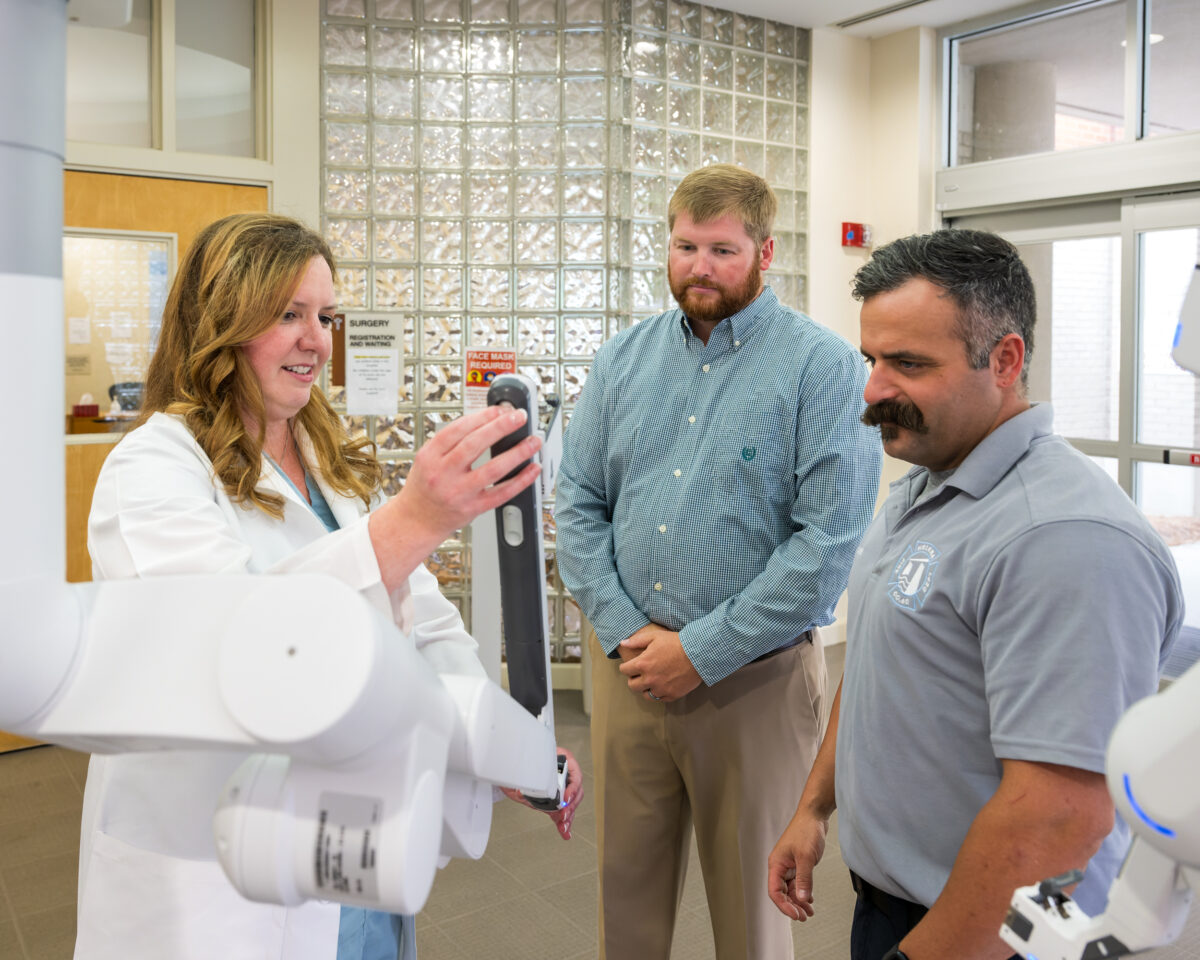 Shelby Baptist, robotic surgery