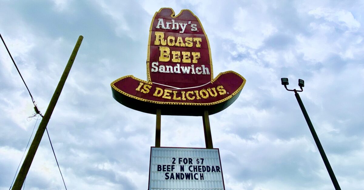 Arby’s hat sign on Hwy 78 in Forestdale continues to stand tall [PHOTOS ...