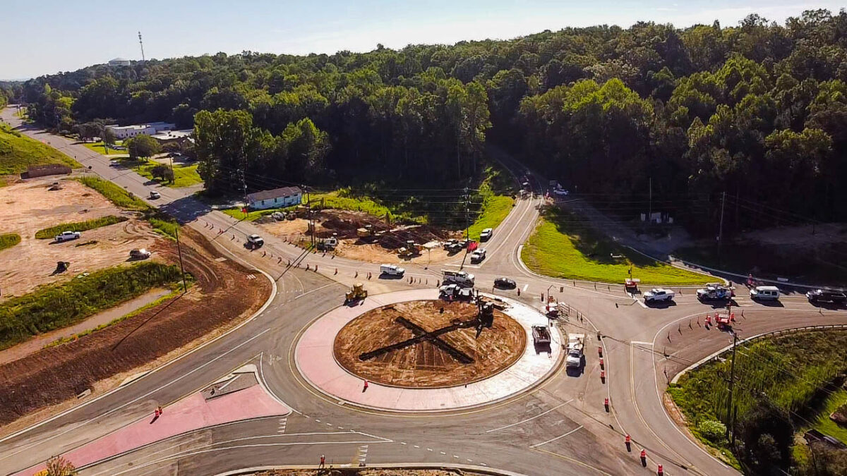 ALERT: Grants Mill Road is opening a new roundabout [PHOTOS + VIDEO]