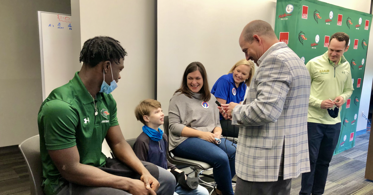 UAB, Coach Bill Clark, Children’s Harbor continuing one of the best college football traditions in the nation UAB, Coach Bill Clark, Children’s Harbor continuing one of the best college football traditions in the nation