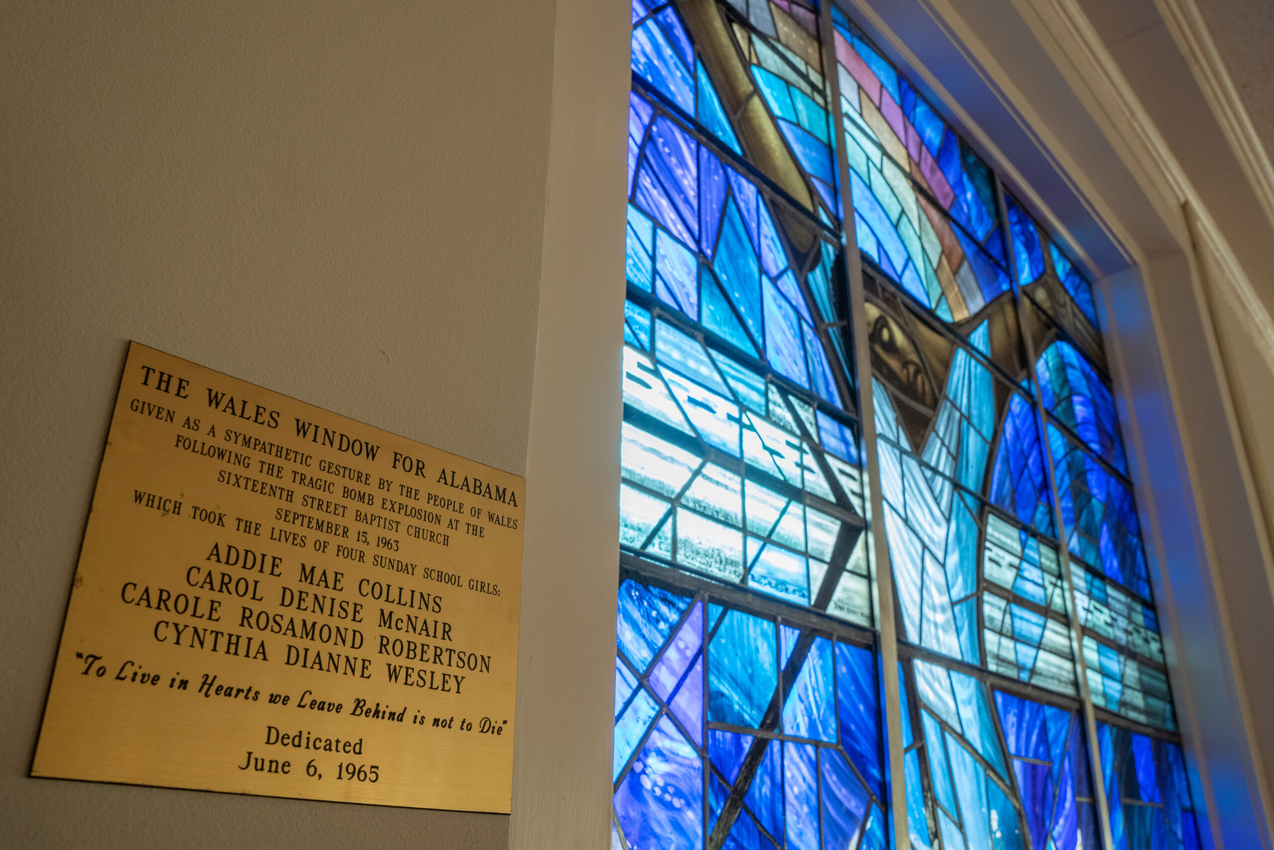 Welsh artists visit Birmingham to honor 60th anniversary of The Wales Window for Alabama