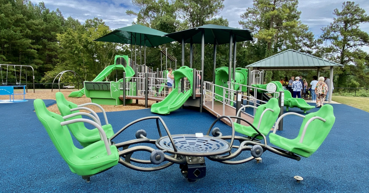 New 0K inclusive playground opens in the town of Morris [PHOTOS]