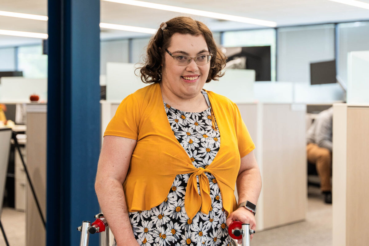 Find out how Abbie found a local job she loves with the help of United Ability